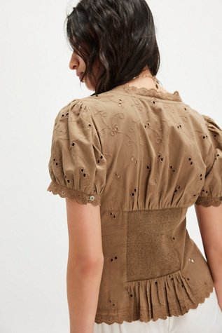 Belle Eyelet Blouse