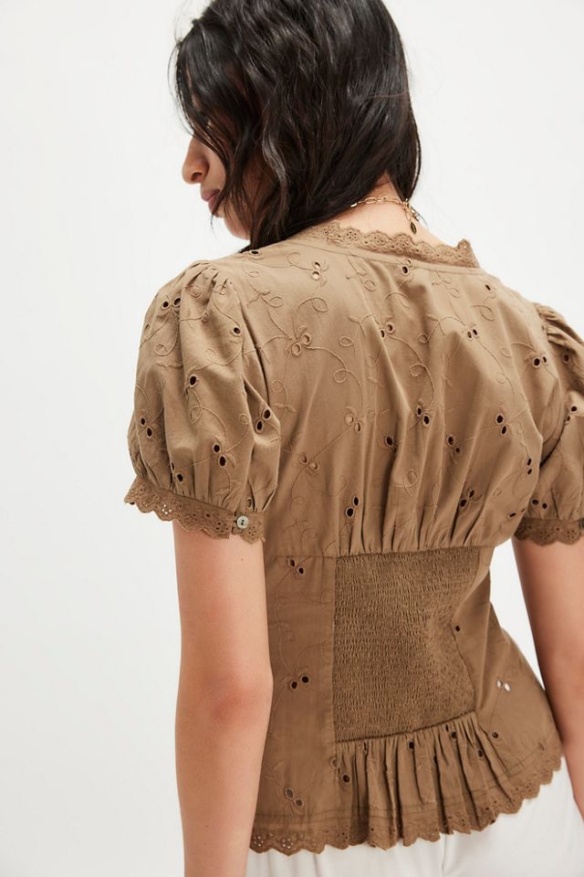 Belle Eyelet Blouse