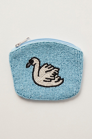 Swan Lake Beaded Wallet