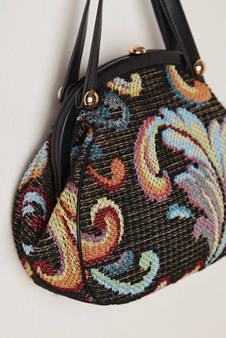 Женская сумка Anna Sui Tapestry Granny, цвет: Чёрный разноцветный — фото 4