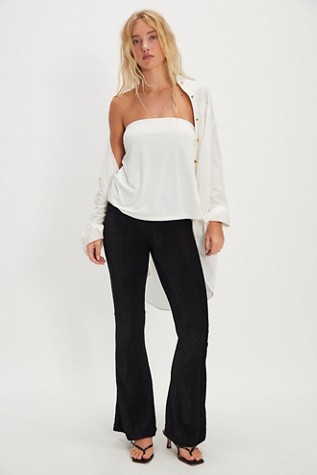 Penny Pull-On Velvet Pants