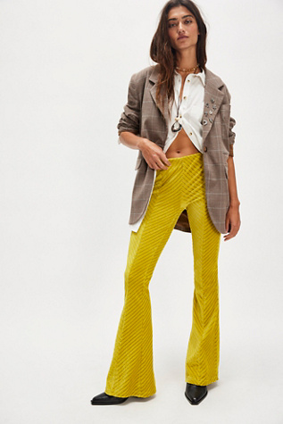 Penny Pull-On Velvet Pants