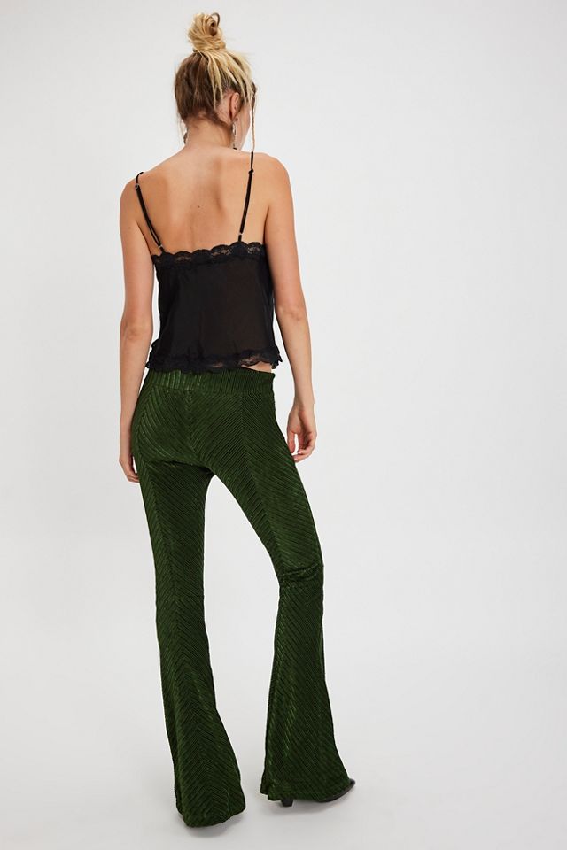 Penny Pull-On Velvet Pants