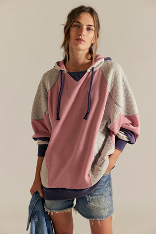 Pull Lone Heritage We The Free en Red Combo, pour femme taille: S chez Free People