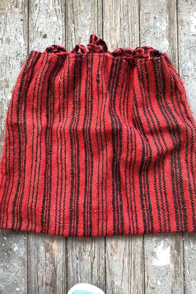 Vintage 1960s Woven Drawstring Backpack Selected by Cherry #2