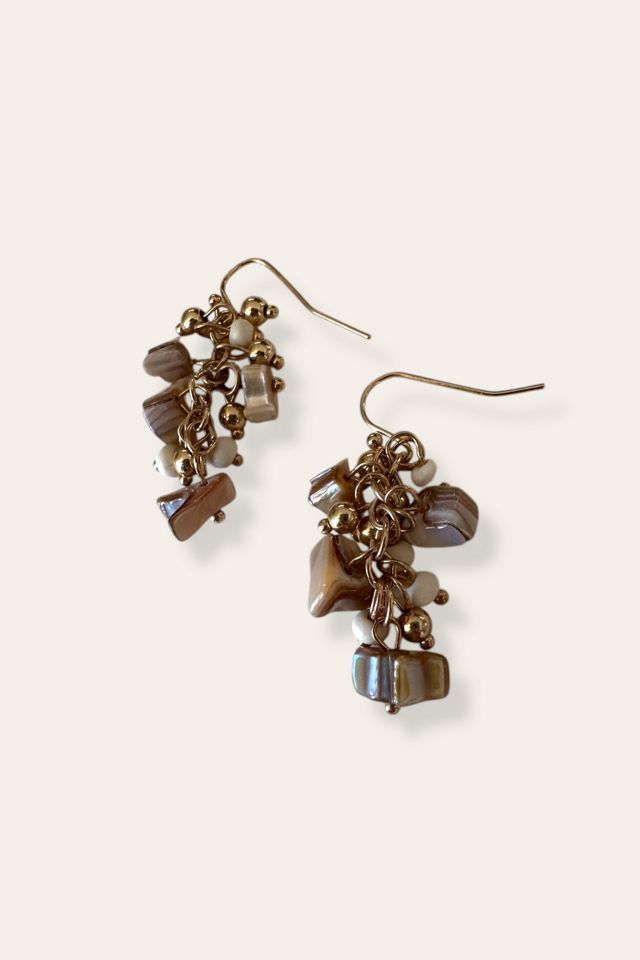 Early 2000's Beaded Dangle Earrings Selected By Afterlife Boutique #2