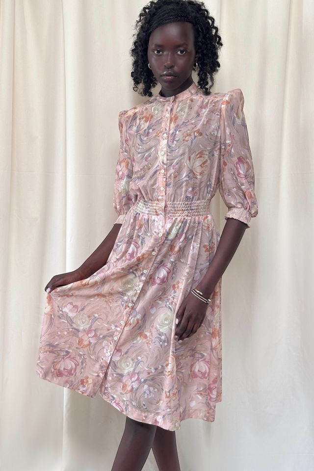 Vintage 1970's Floral Dress Selected By Afterlife Boutique #1