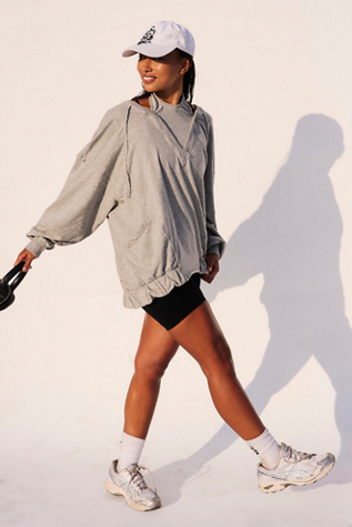 Tryouts Pullover by FP Movement at Free People, Heather Grey, XS