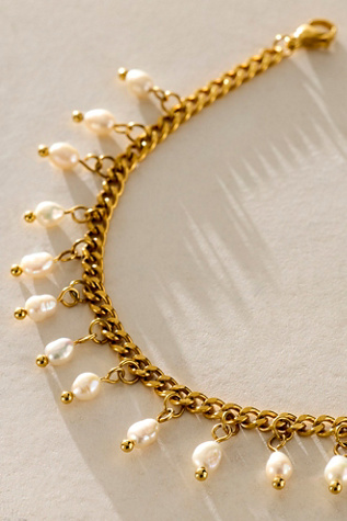 St. Moran Pearl Anklet