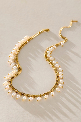 St. Moran Vicentina Necklace at Free People in White