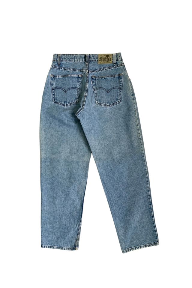 Vintage 1990s Distressed Silver Tab Levi's Denim Jeans Selected by SharpLilTeeth #1