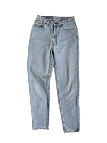 Vintage Levi's 512 Light Wash Distressed Jeans Selected by SharpLilTeeth