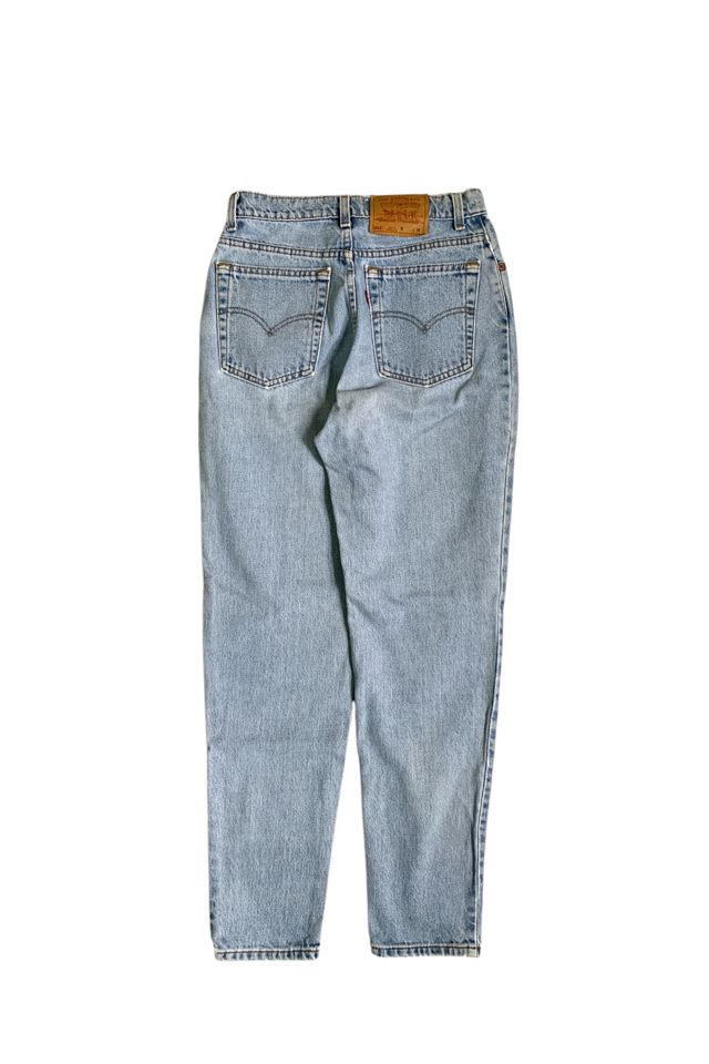 Vintage Levi's 512 Light Wash Distressed Jeans Selected by SharpLilTeeth #1