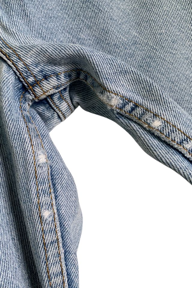 Vintage Levi's 512 Light Wash Distressed Jeans Selected by SharpLilTeeth #2