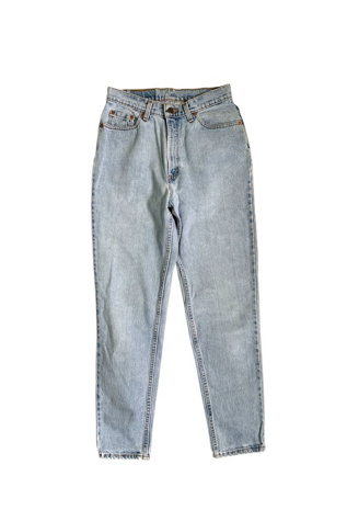 Vintage Distressed Light Wash USA 512 Jeans Selected by SharpLilTeeth