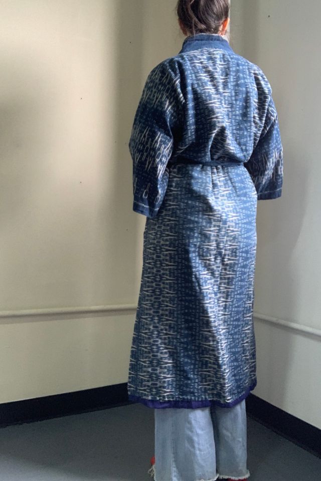 Vintage Indigo Duster Robe Jacket Selected by SharpLilTeeth #2
