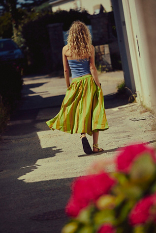 Lowen Striped Midi Skirt - thumbnail 6