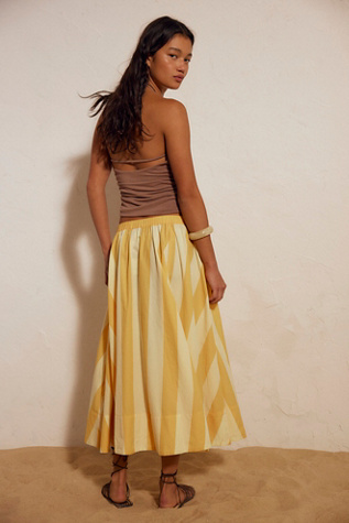 Lowen Striped Midi Skirt - thumbnail 8