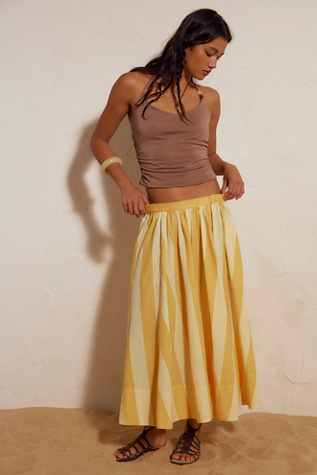 Lowen Striped Midi Skirt - thumbnail 7