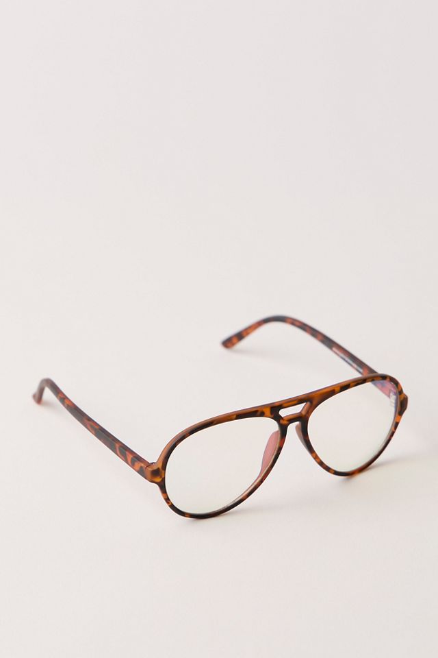 Sydney Aviator Blue Light Glasses #1