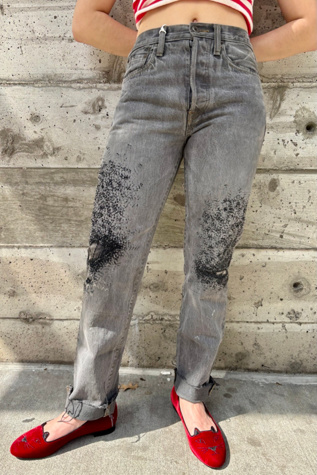 Kapital Grey Wash Jeans Selected by Nomad Vintage