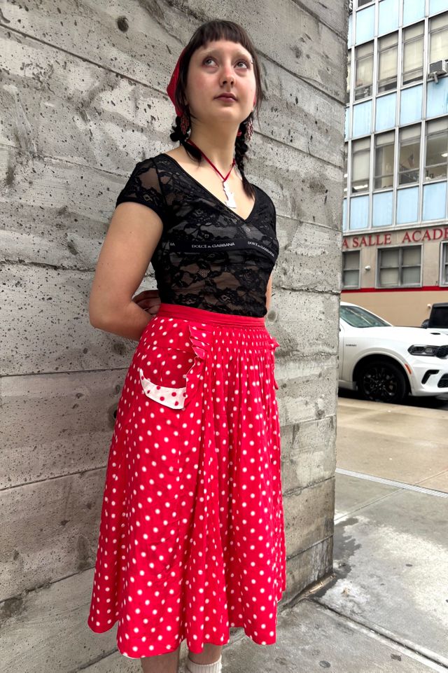 Marc Jacob’s Ruffle Polka Dot Midi Skirt Selected by Nomad Vintage #1
