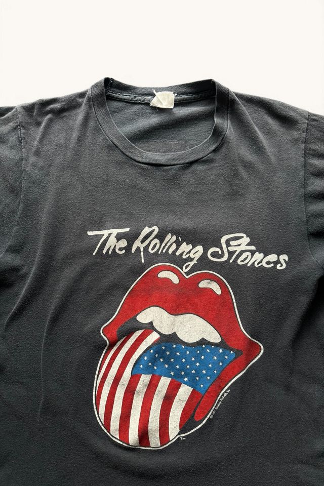 Vintage 1980s Rolling Stones Concert Tour T Shirt Selected By Vintage Warrior #1
