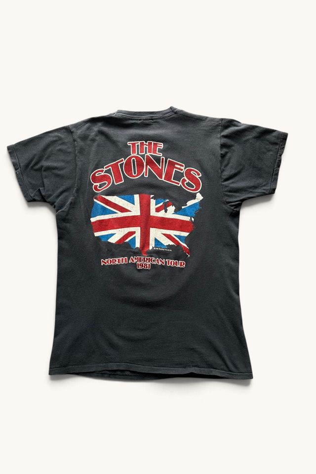 Vintage 1980s Rolling Stones Concert Tour T Shirt Selected By Vintage Warrior #2