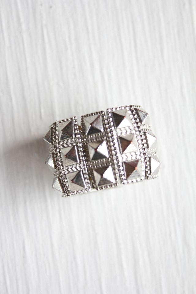 Vintage Silver Espionne Spike Ring Selected By Moons + Junes Vintage #2
