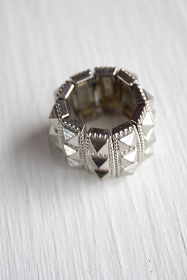Vintage Silver Espionne Spike Ring Selected By Moons + Junes Vintage #3