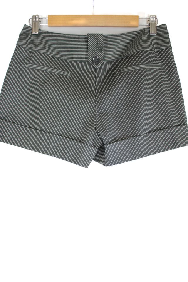 Y2K Vintage Low Waist Pin Stripe Shorts Selected By Moons + Junes Vintage #3