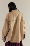 One Teaspoon Daria Leather Shacket