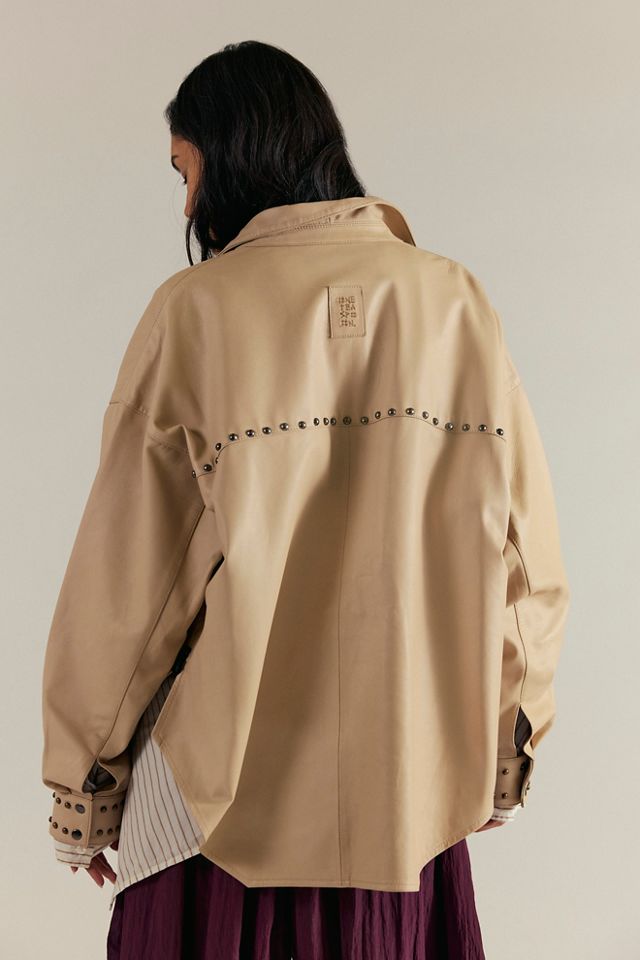 One Teaspoon Daria Leather Shacket #1