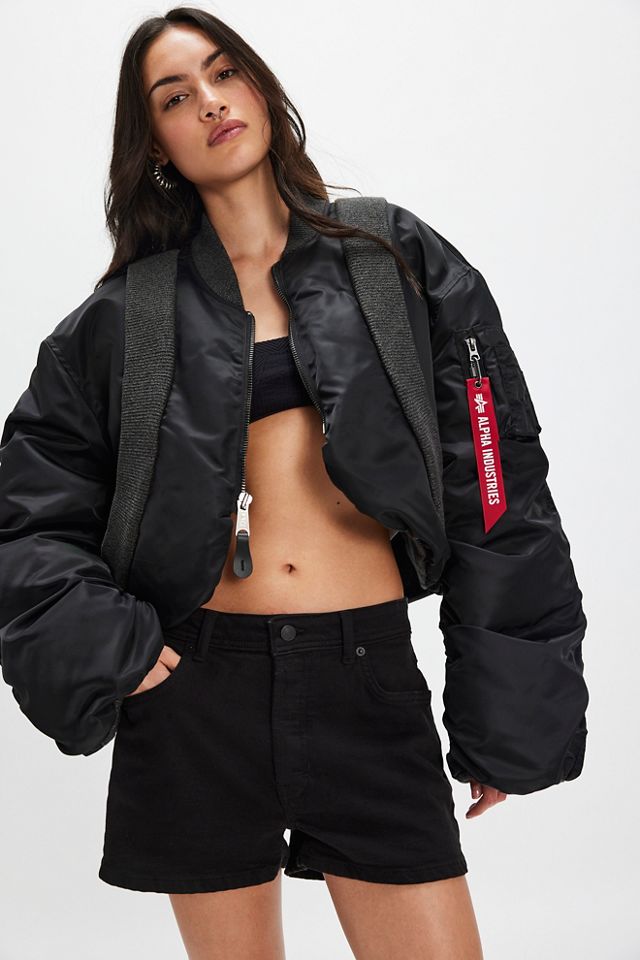 Alpha Industries MA-1 Knit Rib Flight Jacket #2