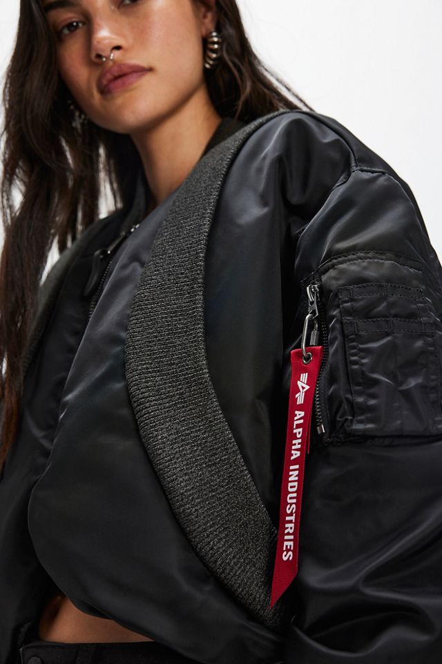 Alpha Industries MA-1 Knit Rib Flight Jacket #3