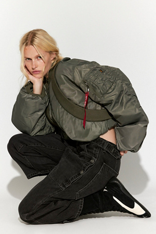 Alpha Industries MA-1 Knit Rib Flight Jacket