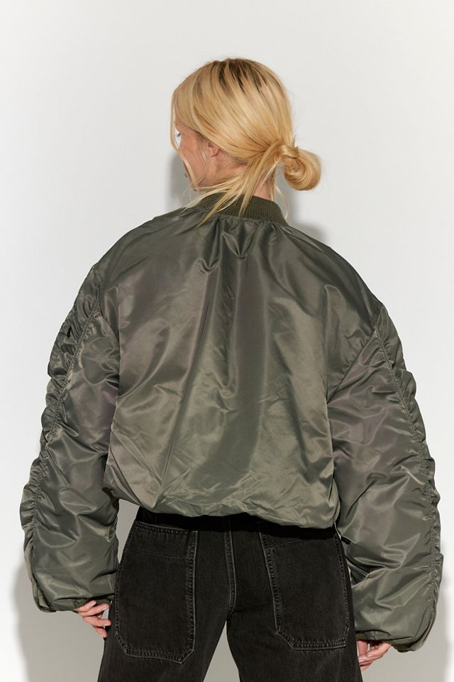 Alpha Industries MA-1 Knit Rib Flight Jacket #1