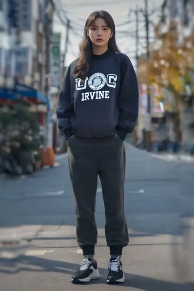 1980's UC Irvine Collegiate Sweatshirt Selected by Garbage Soup #1