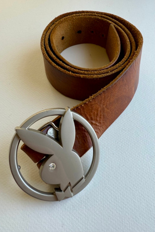 90's Leather Playboy Belt | Free People