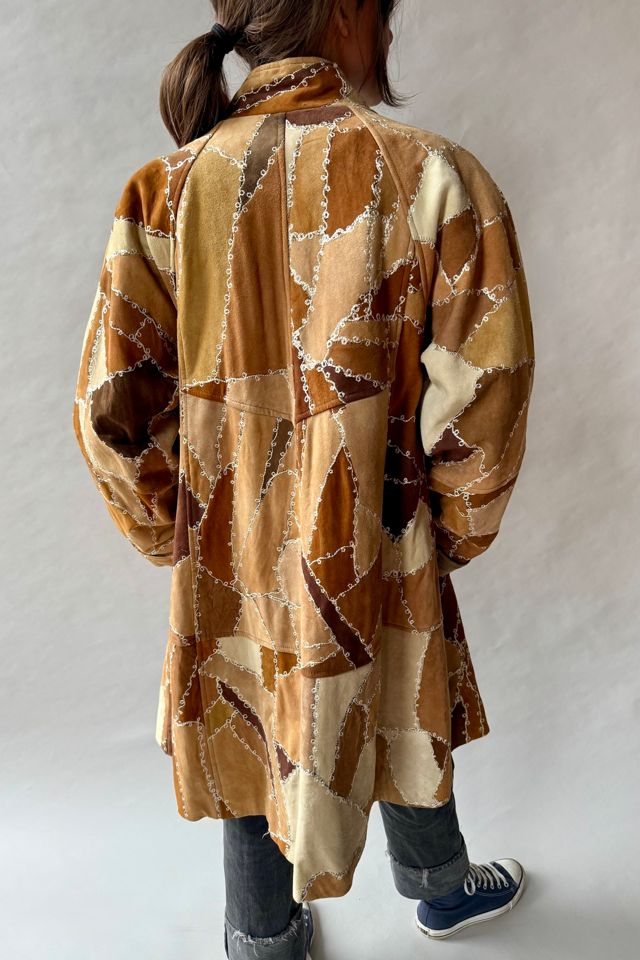 70's Suede Patchwork Coat Selected by Wax Plant #2