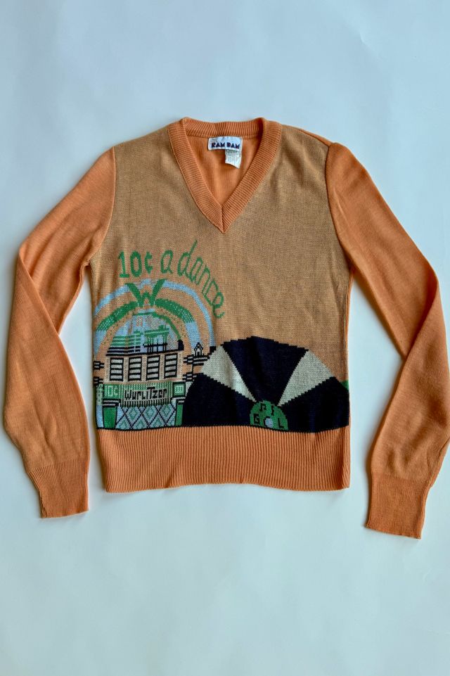 Vintage Novelty Knit Sweater Selected by Wax Plant #2