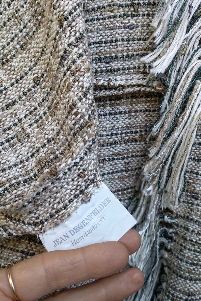 Handwoven Artisan Ruana Cape Selected by Garbage Soup #3