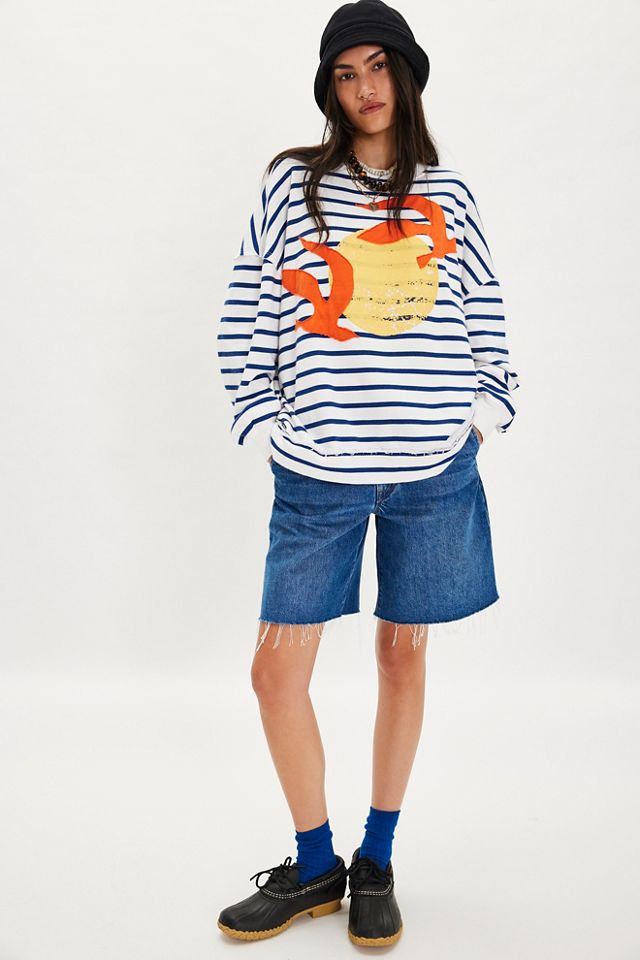 Sweat-shirt Soleil et Mouettes #2