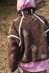 Mountain High Embroidered Half Zip Fleece
