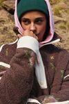 Mountain High Embroidered Half Zip Fleece