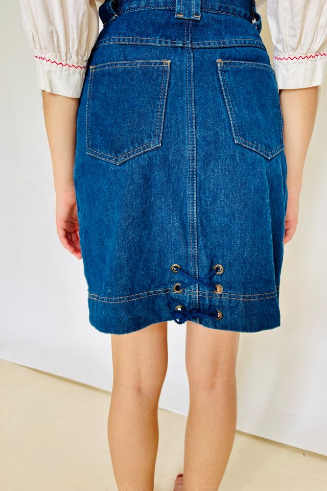 Vintage Denim Skirt Selected by Atlantic Vintage #1