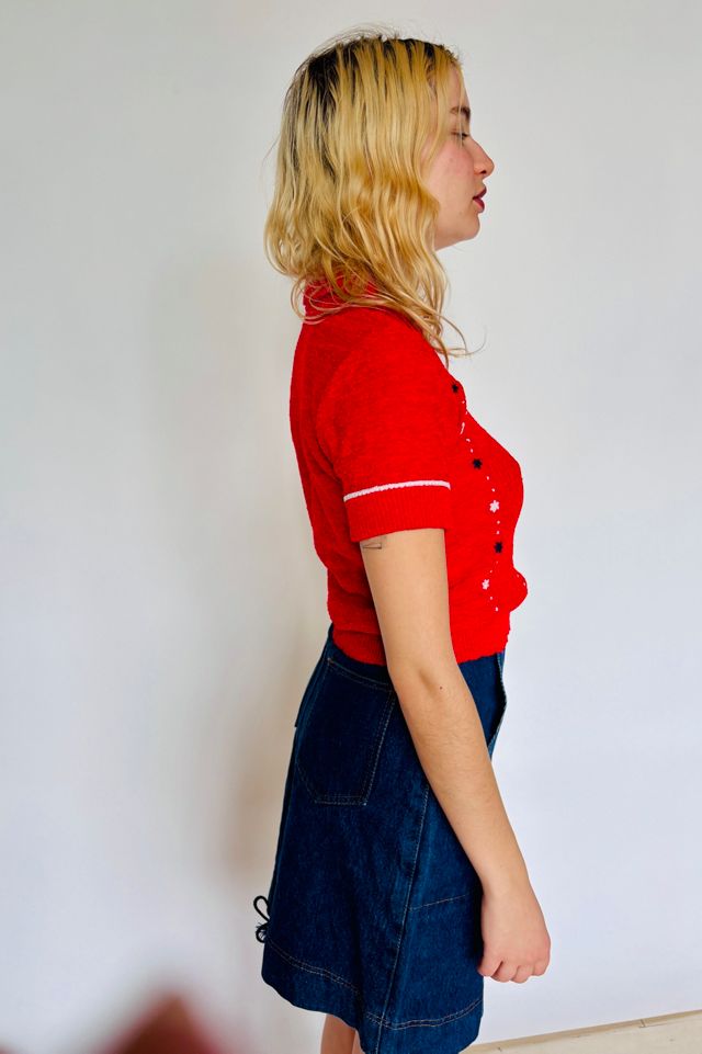 Vintage Short Sleeve Sweater Selected by Atlantic Vintage #1