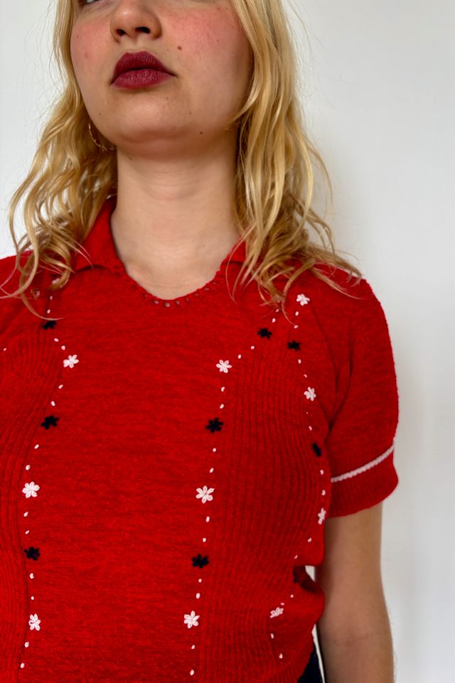 Vintage Short Sleeve Sweater Selected by Atlantic Vintage #2