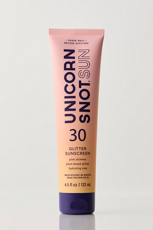 Unicorn Snot Glitter Sunscreen Lotion at Free People, One