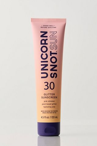 Unicorn Snot Glitter Sunscreen Lotion